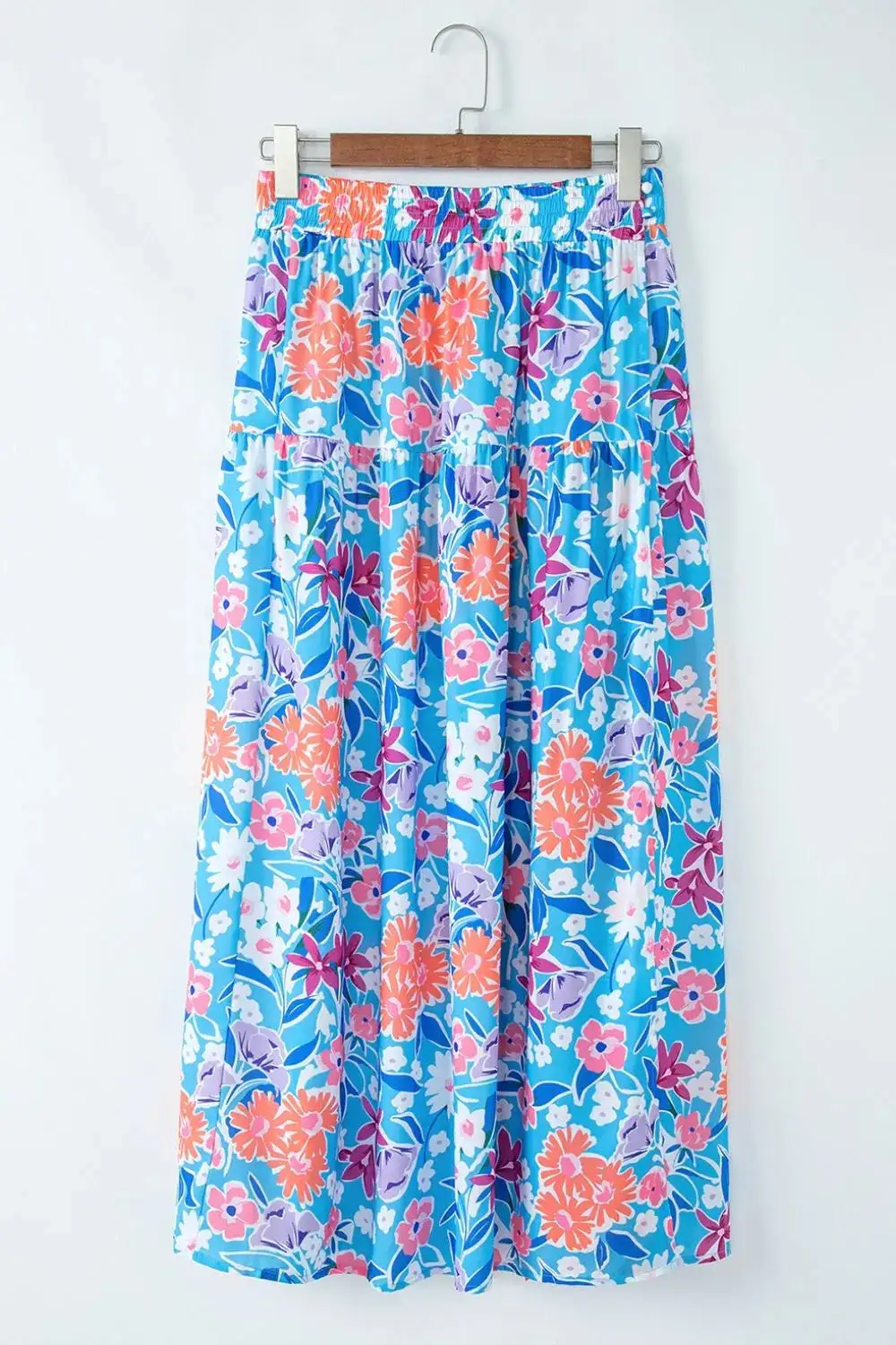 Draped Calm Printed Skirt