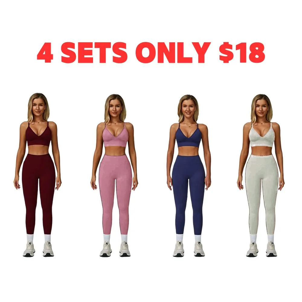 Women's Fitness Suit 2 Piece Revealing Tank Top Sports Bra High Waisted Cycling Shorts Yoga Bottoms comfortable sportswear Cute Workout Outfits Casual Workout Loungewear Activewear Running Sweatsuit Set