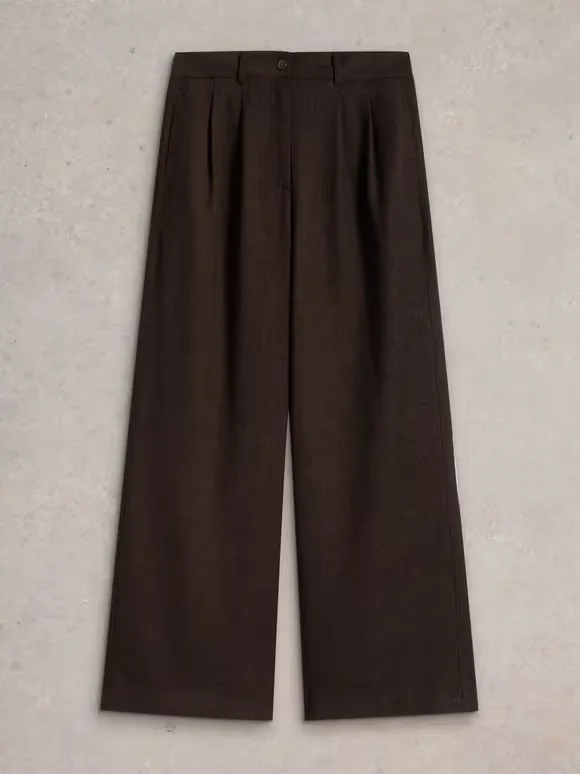 Casual Style Wide Leg Trouser