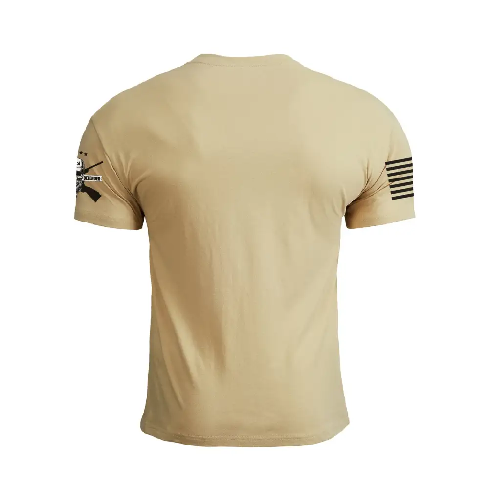 RETRO SPARTAN USA FLAG 100% COTTON GRAPHIC TEE