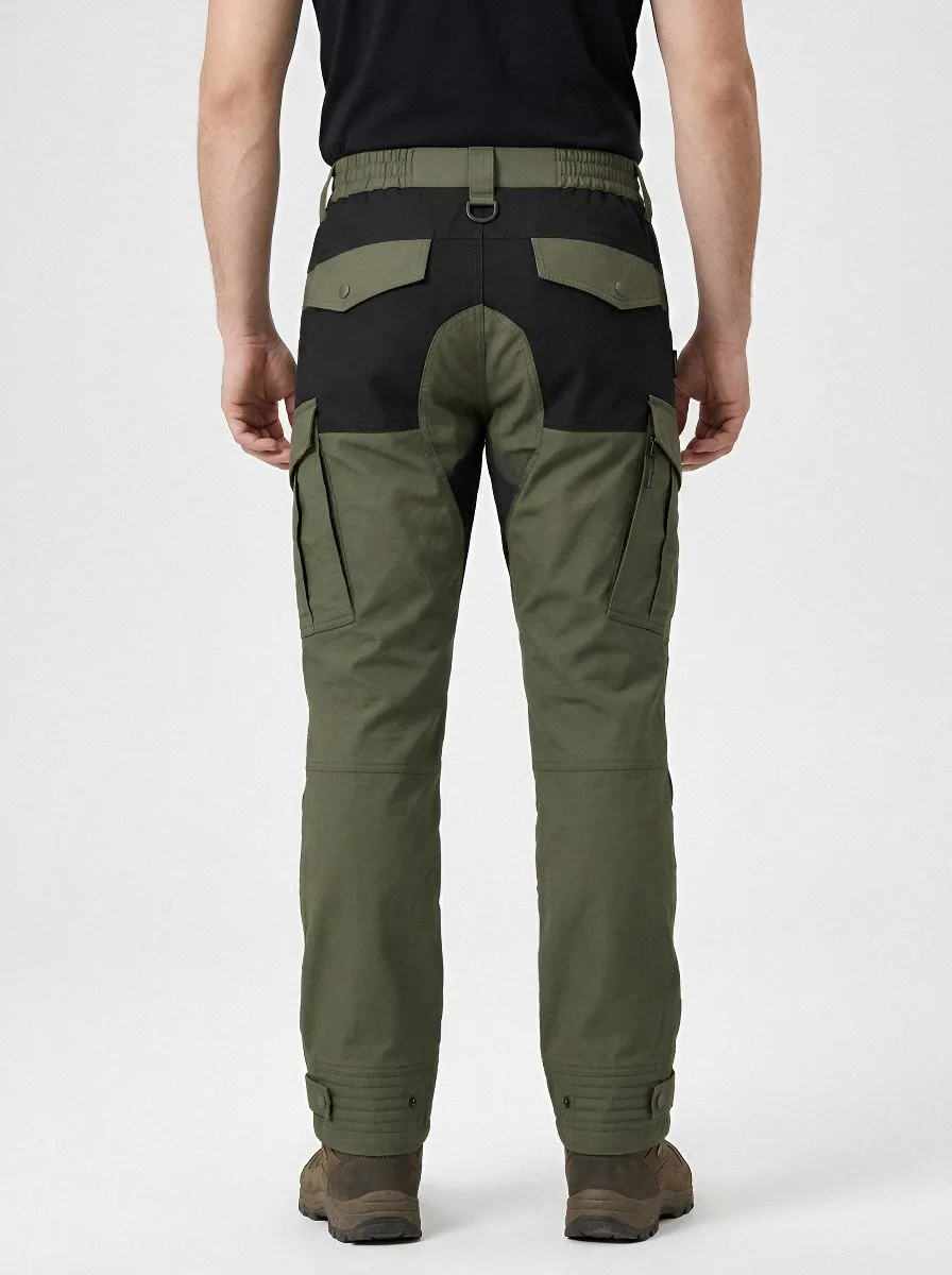 Men's Zip-Pocket Utility Cargo Pants