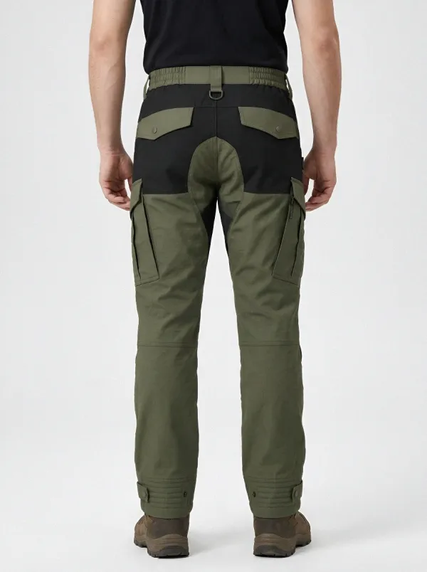 Men's Zip-Pocket Utility Cargo Pants