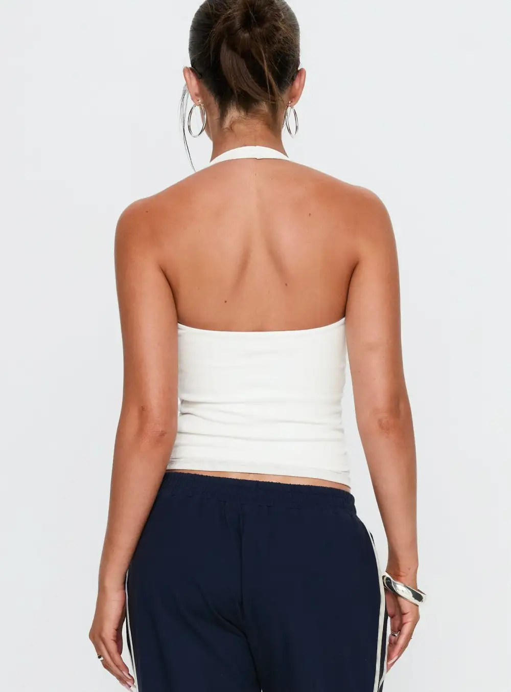 Layered Ribbed Halter Tank Top