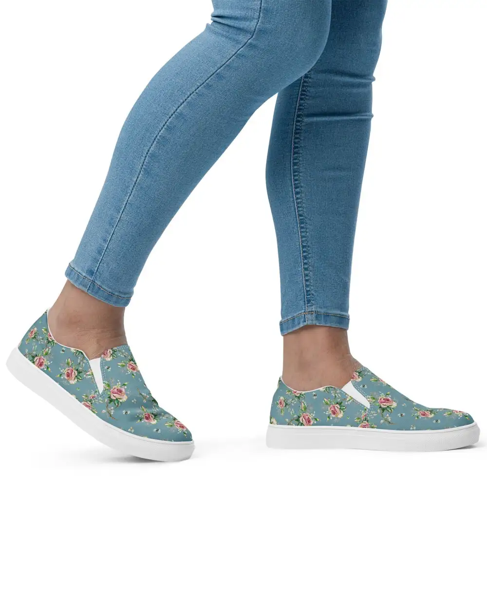 Rose Garden Slip On Shoes