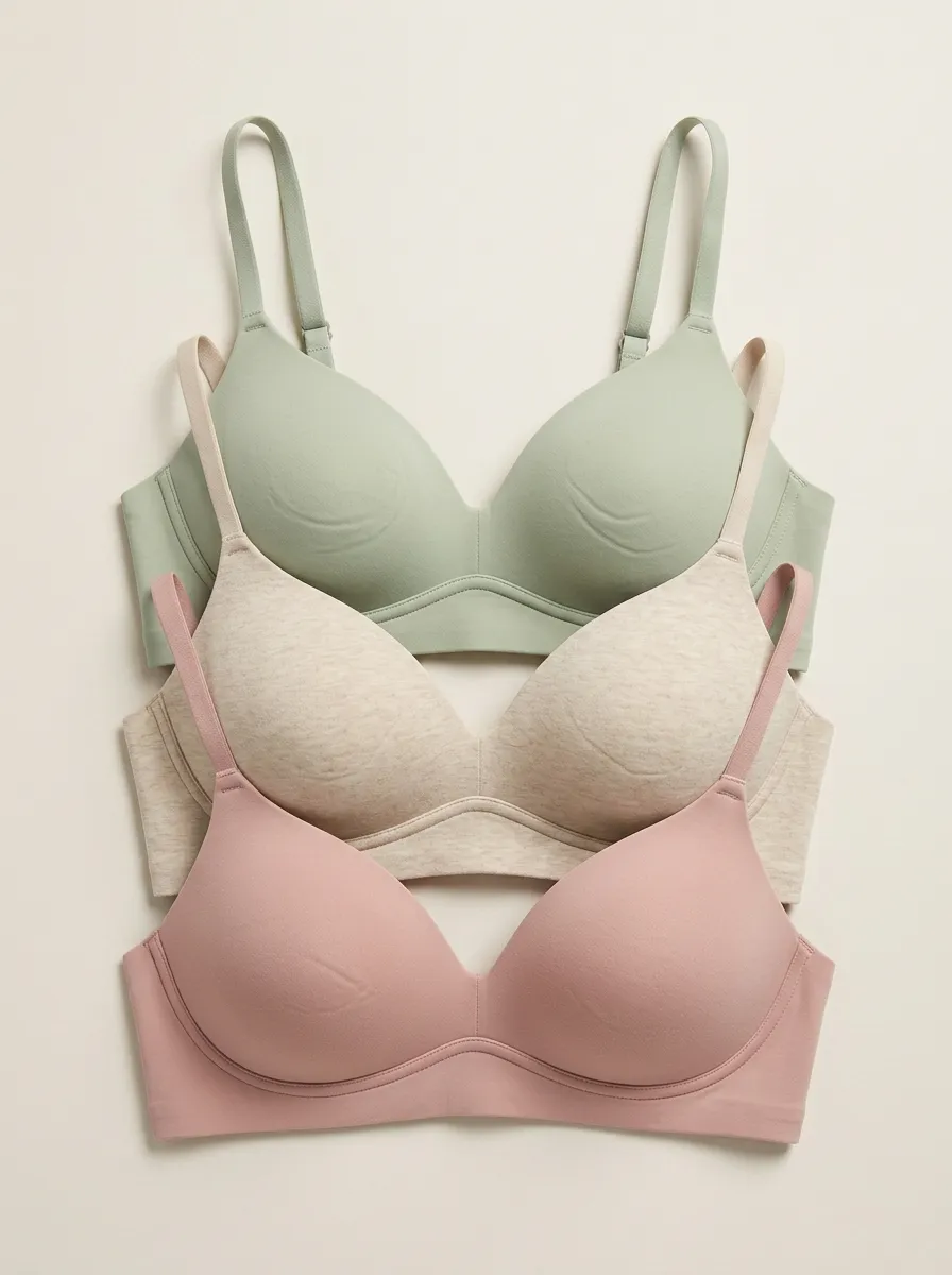 Refined Seamless Women's Three-Piece Bra Set