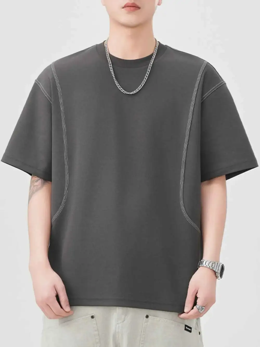 Round Neck Relaxed Fit T-Shirt