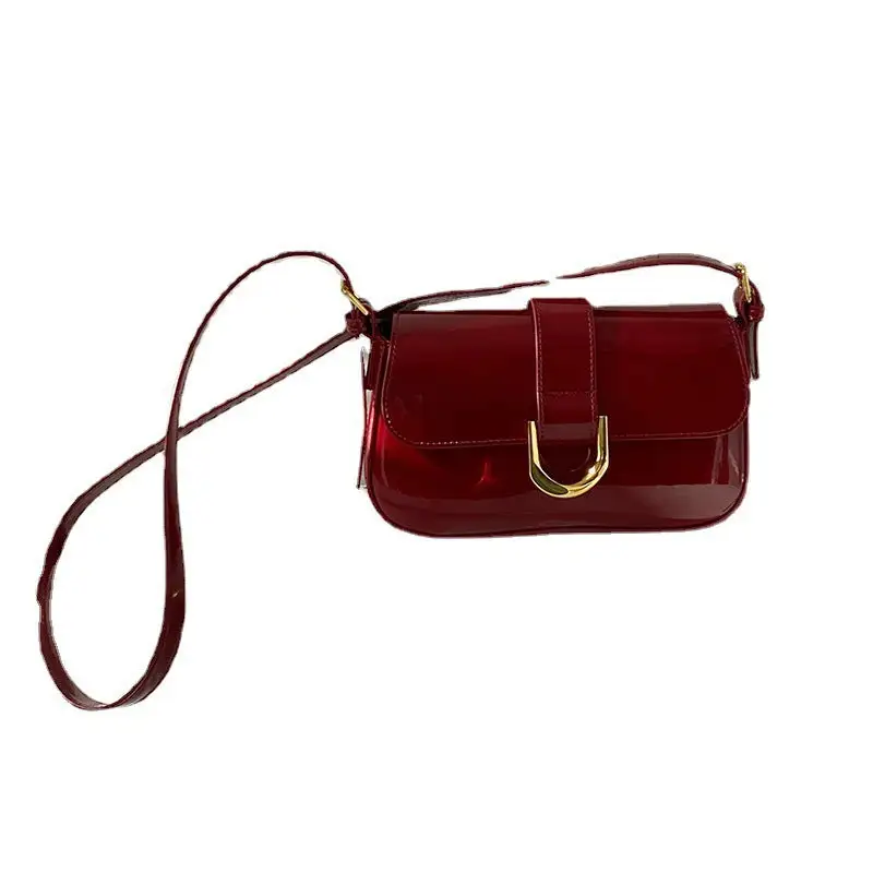 Structured Slim Baguette Bag