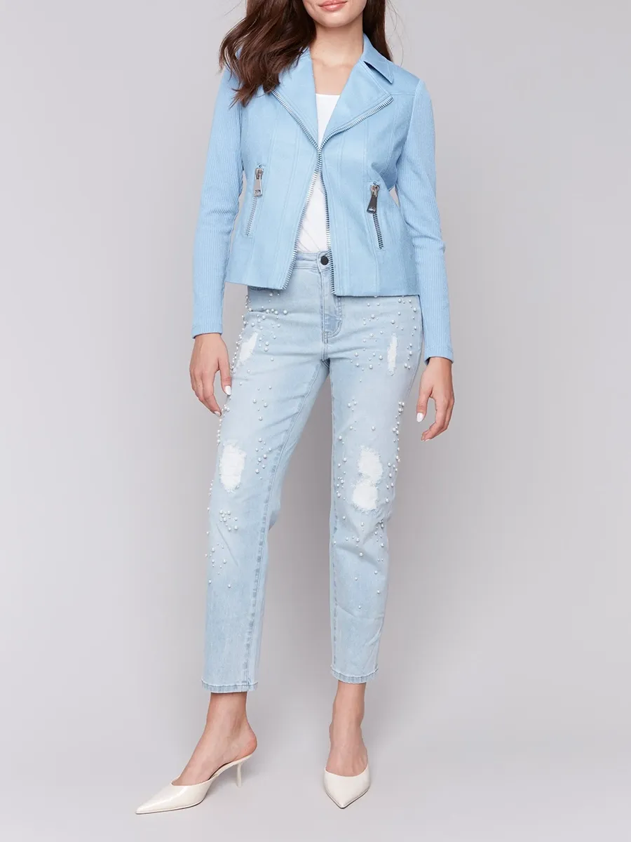 Fashionable Street Style Women's Denim Jacket