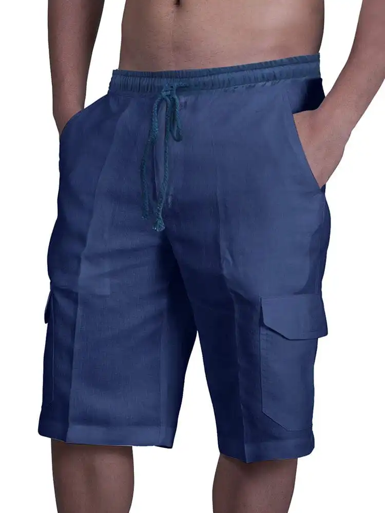 Men's Cotton Shorts Pockets