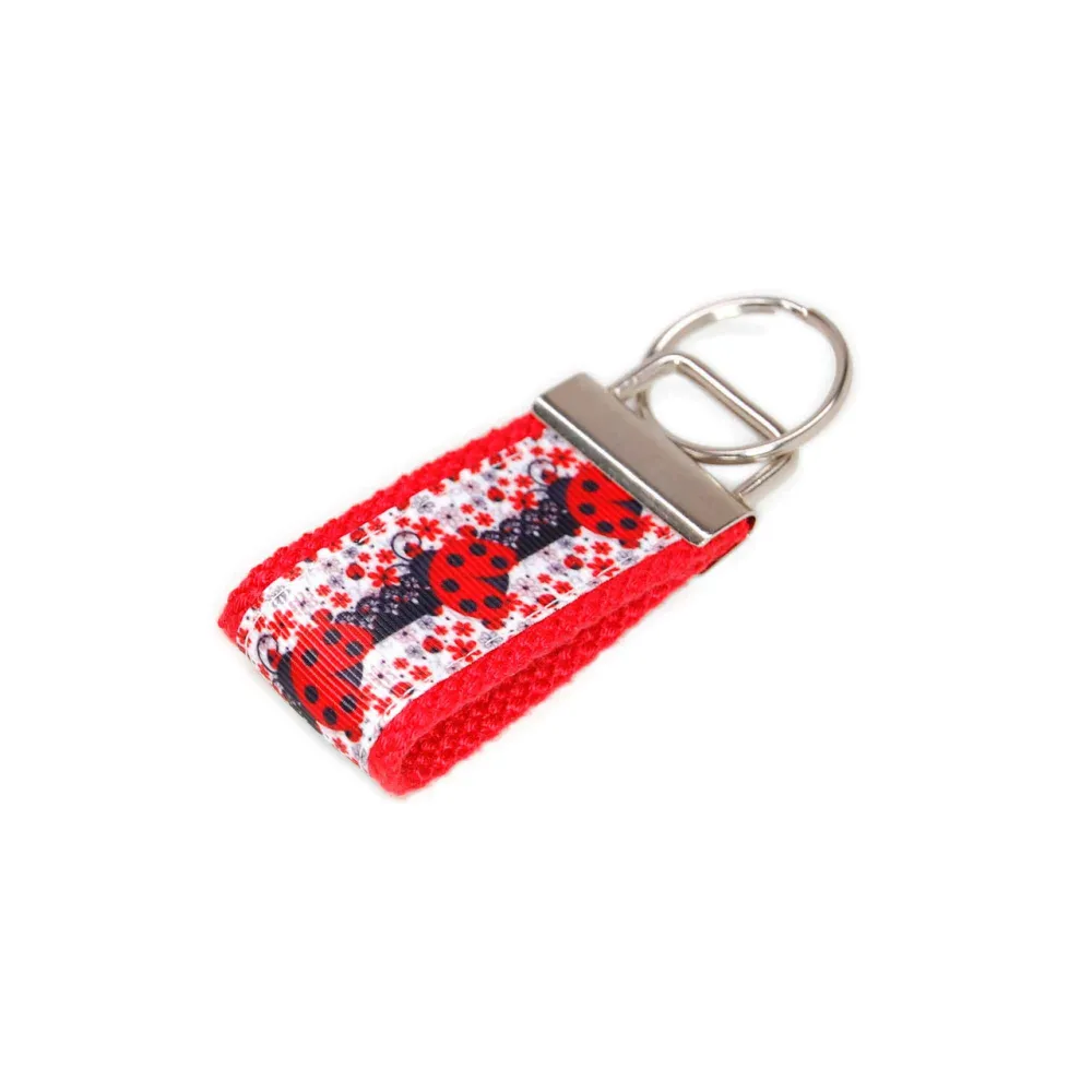 Ladybug Minimal Keychain