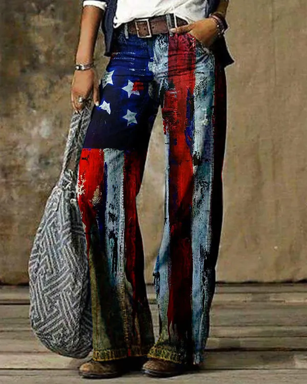 Women's Flag Pants