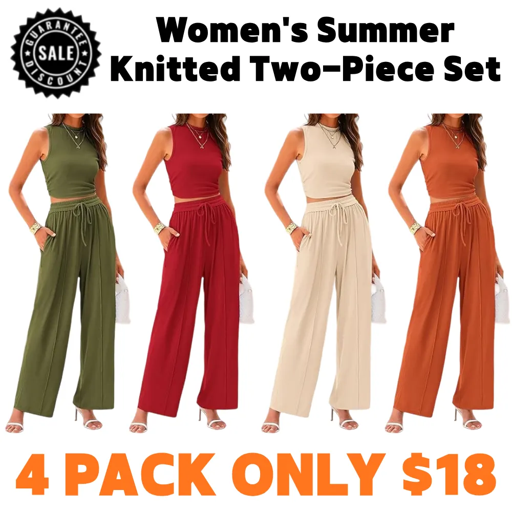 🔥Women's Summer Two-Piece Set🔥8-Sets - All Colors Included