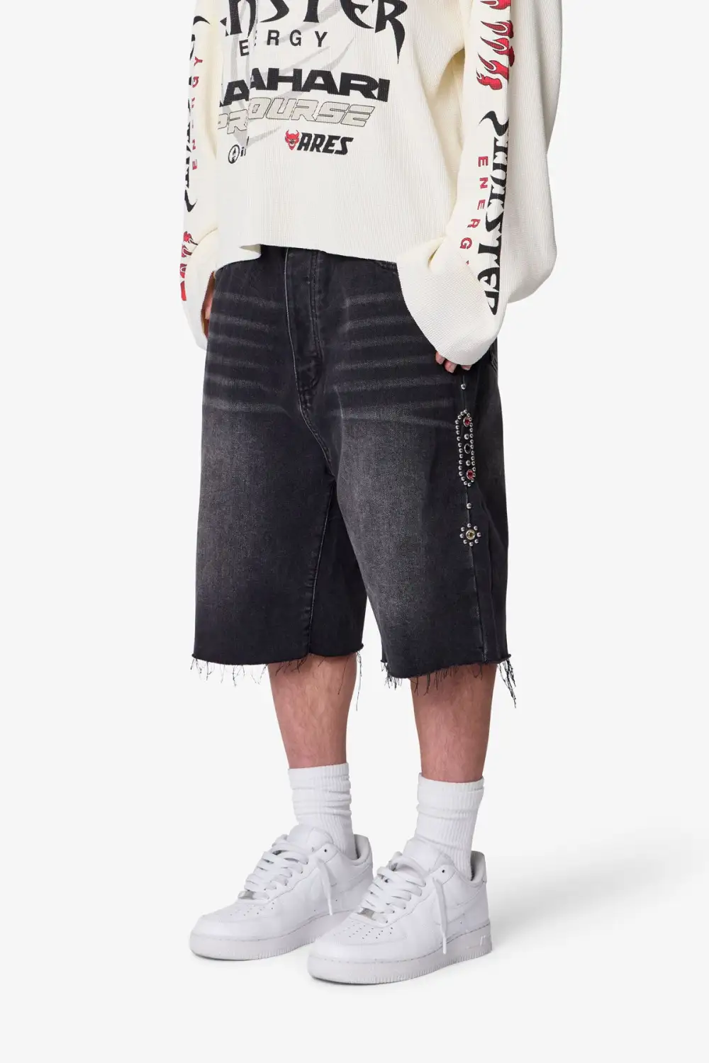 Baggy Denim Shorts