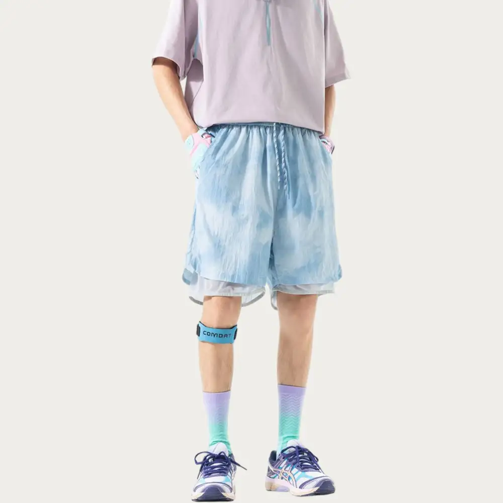 Drawstring Lightweight Mesh Men's Athletic Shorts