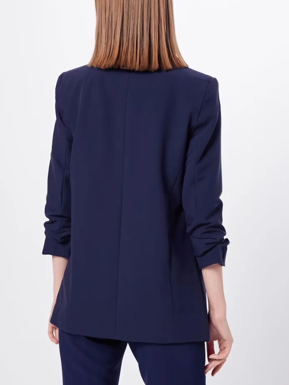 Red Plain Colored Soft Feel Blazer