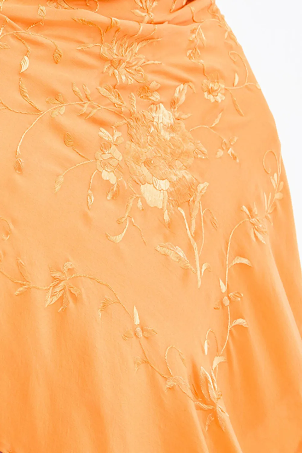 Orange Art Patterns Shawl