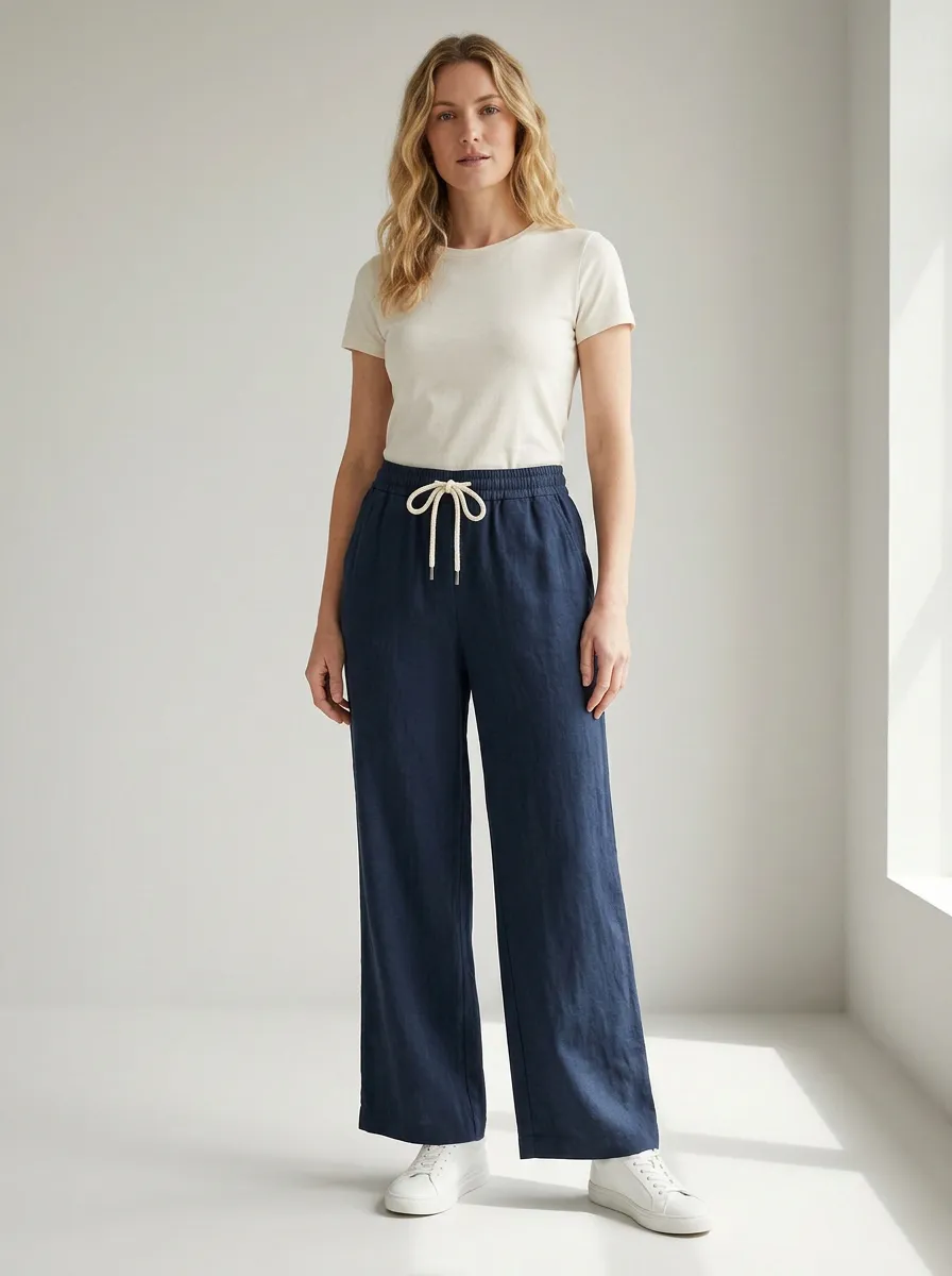 Women's Heritage Inspired Graphic Adjustable Drawstring Waist Pants