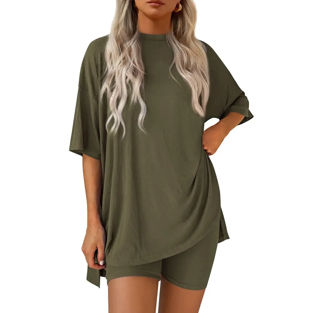 Women's Casual Loose Two-Piece Set🔥8-Pack - All Colors Included