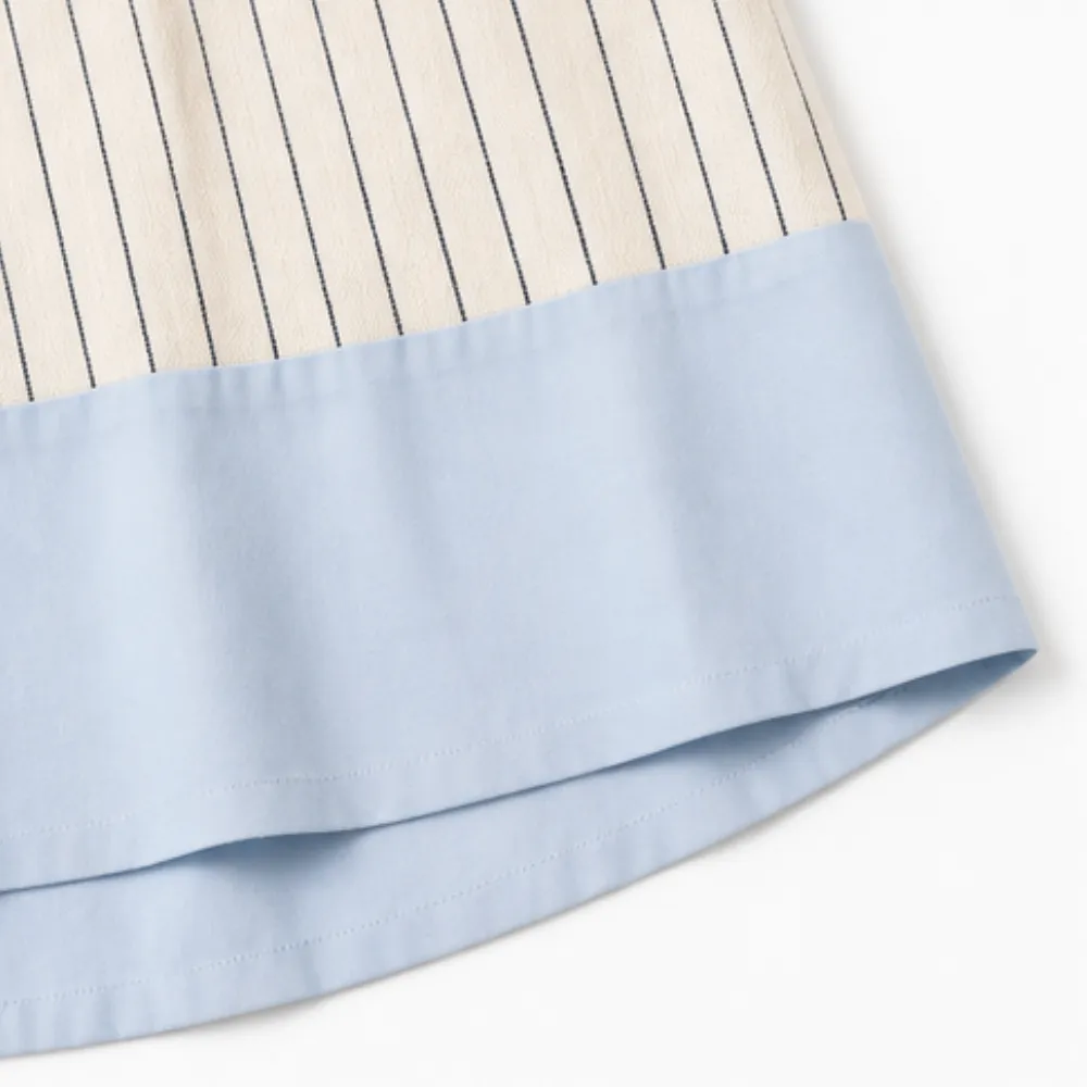 Striped Lightweight Midi Dress
