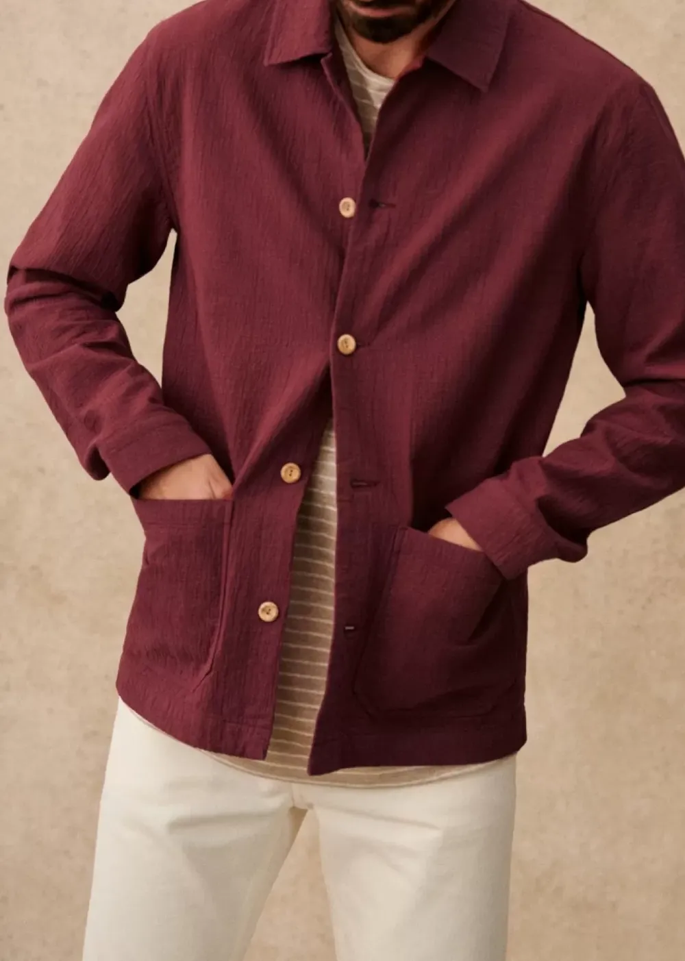 Lapel Texture Jacket