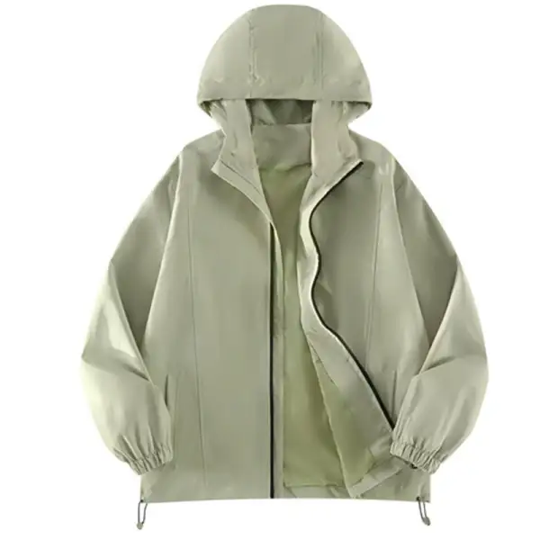 Waterproof Hooded Windbreaker Jacket