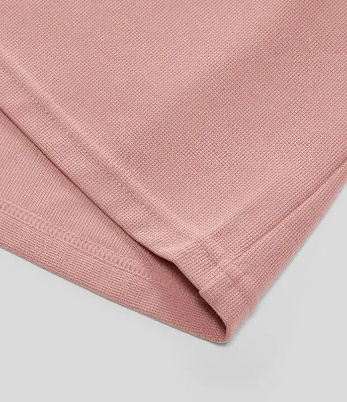 5-pack Adjustable Strap Button Multiple Pockets Plicated Waffle Casual Overalls