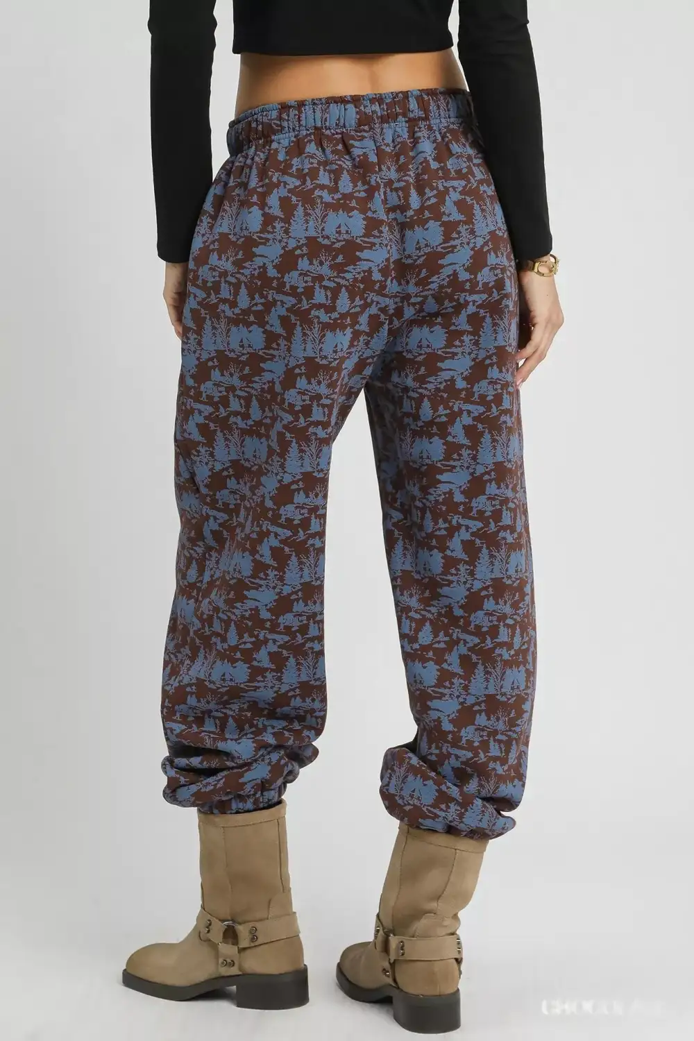 Tailored Drawstring Pocketed Sweatpants