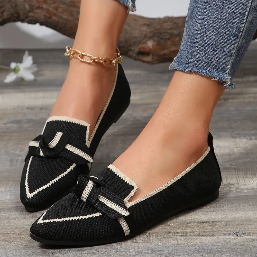 Flats Bow Loafers