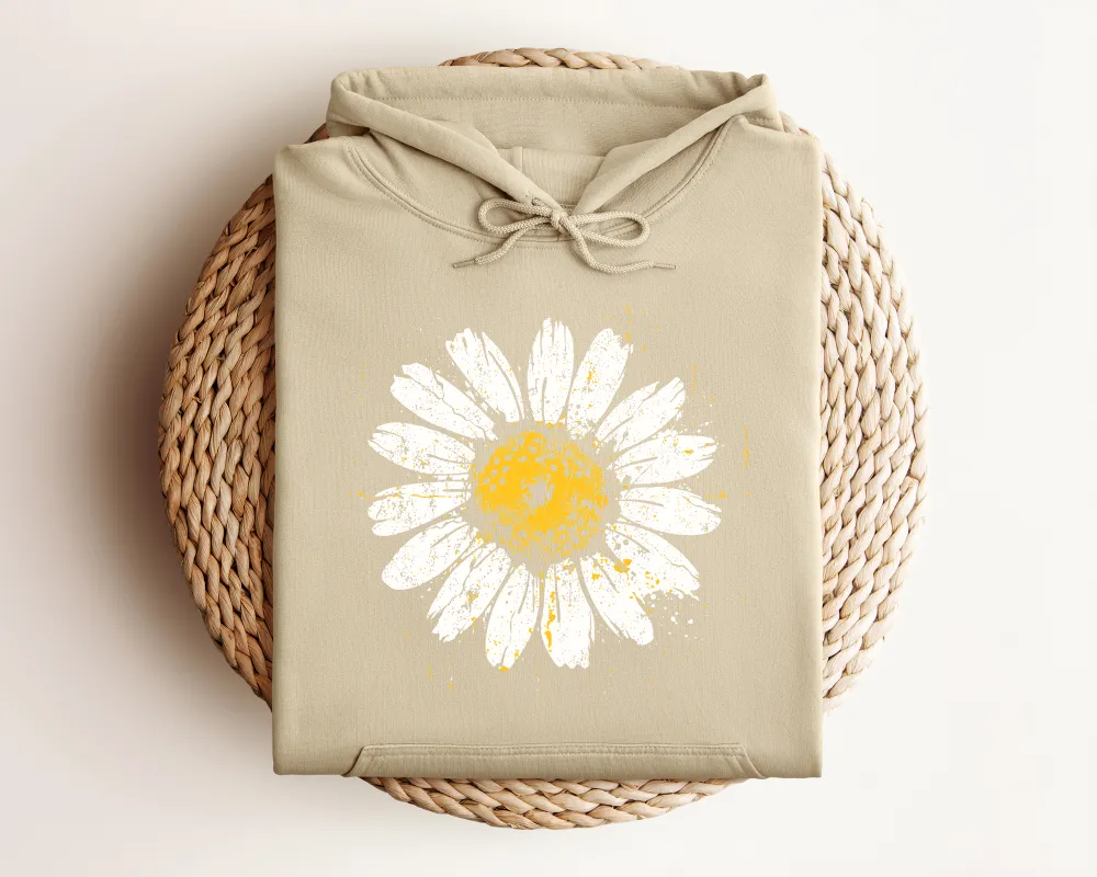 Daisy Graphic Pullover Hoodie