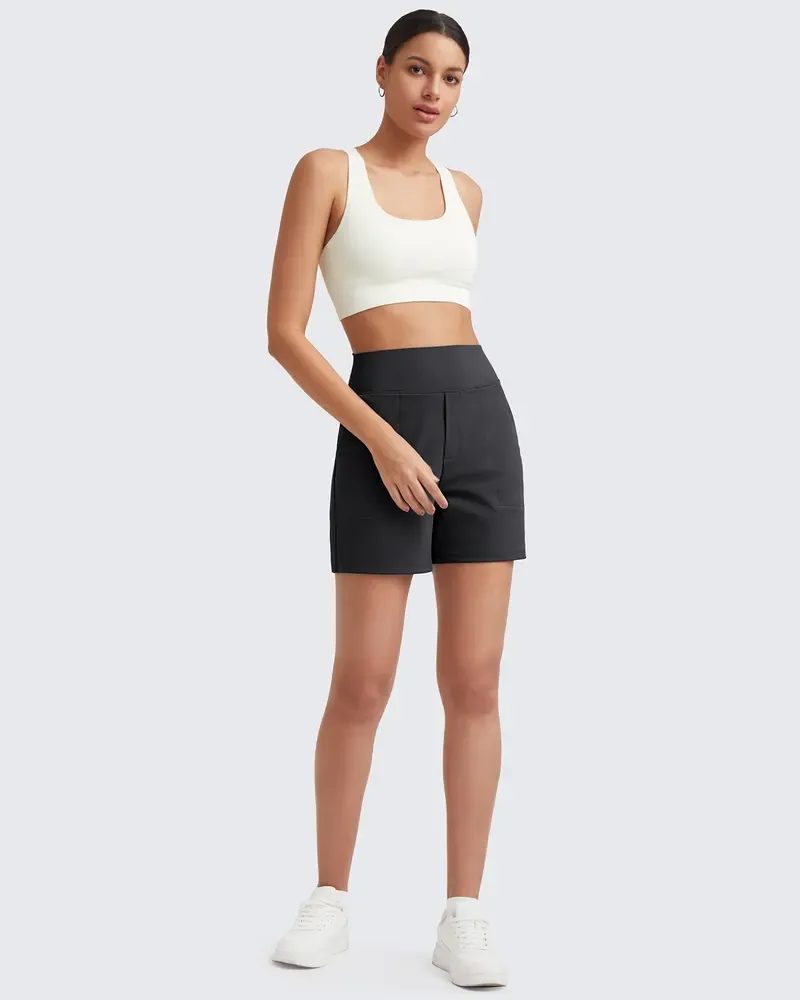 🔥Hot Sale💥-Women's High-Waisted Yoga Shorts🔥12-Pack- Only $32