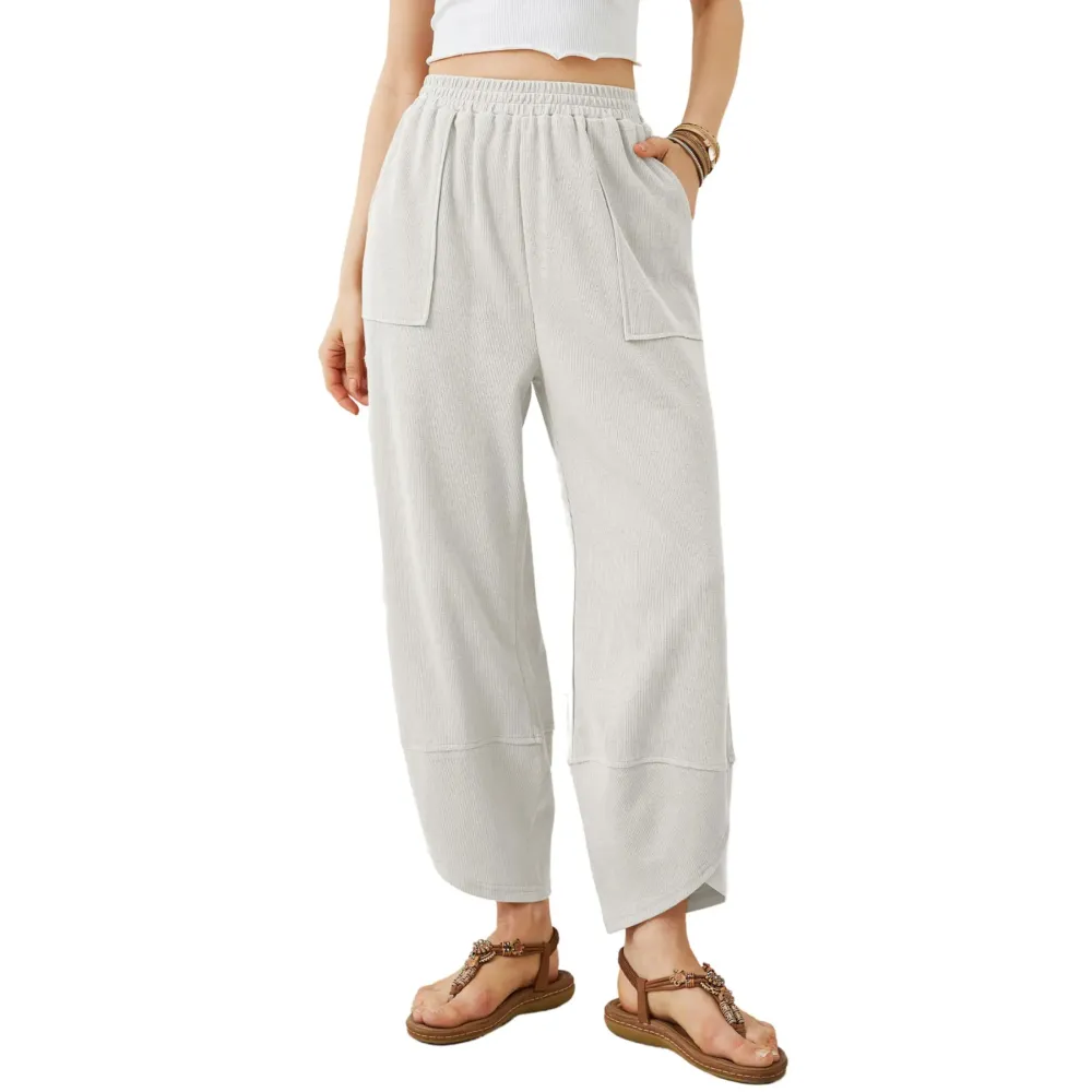 Elasticated Harem Palazzo Pants
