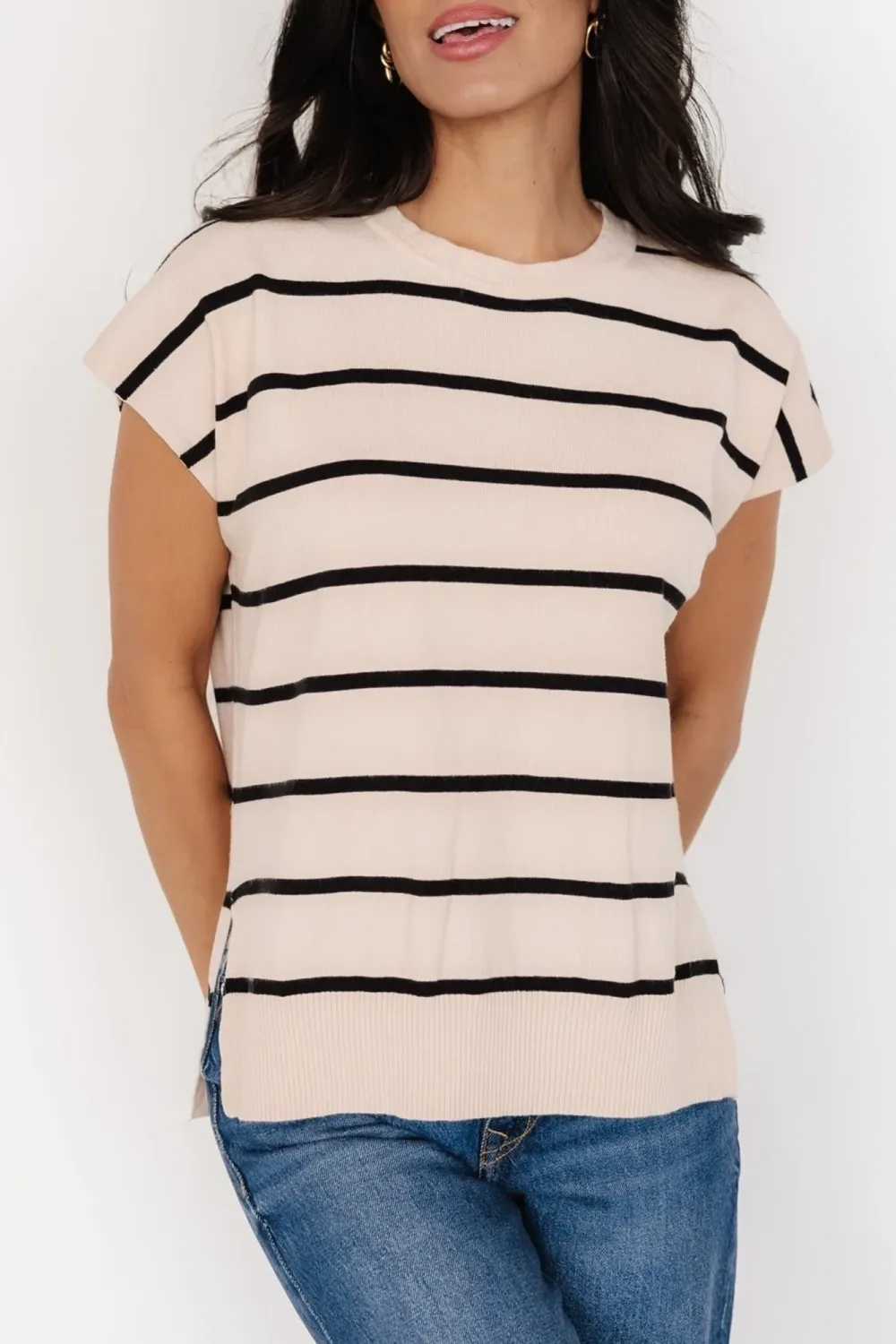 Versatile Striped Casual Breathable Short-Sleeved Shirt