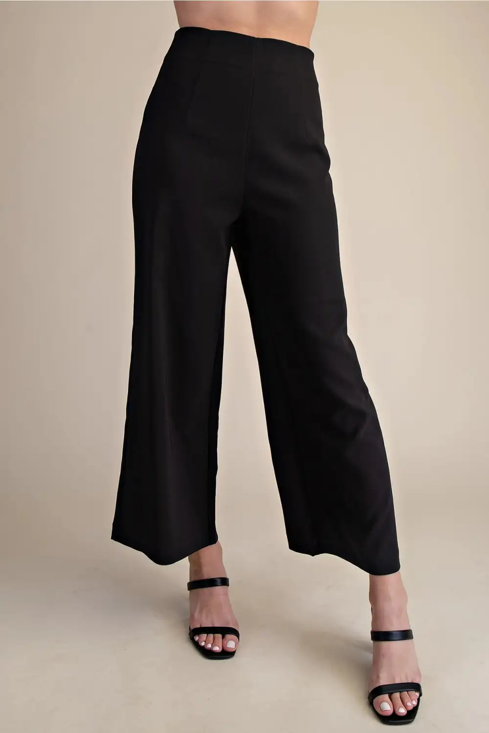Weekend Roomy Zip Wide Leg Casual Pants