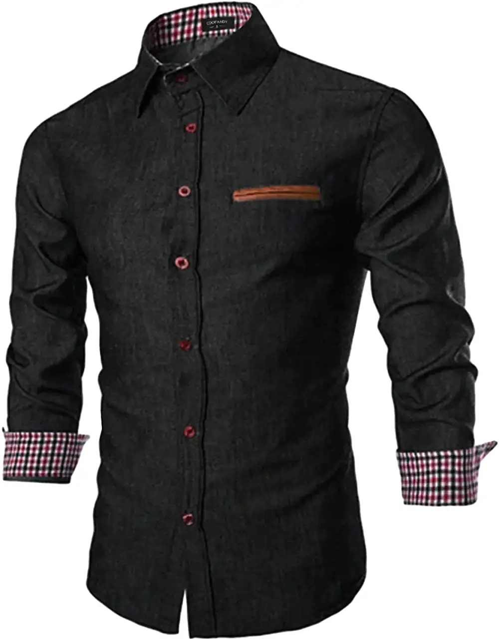 Casual Long Sleeve Button Denim Shirt