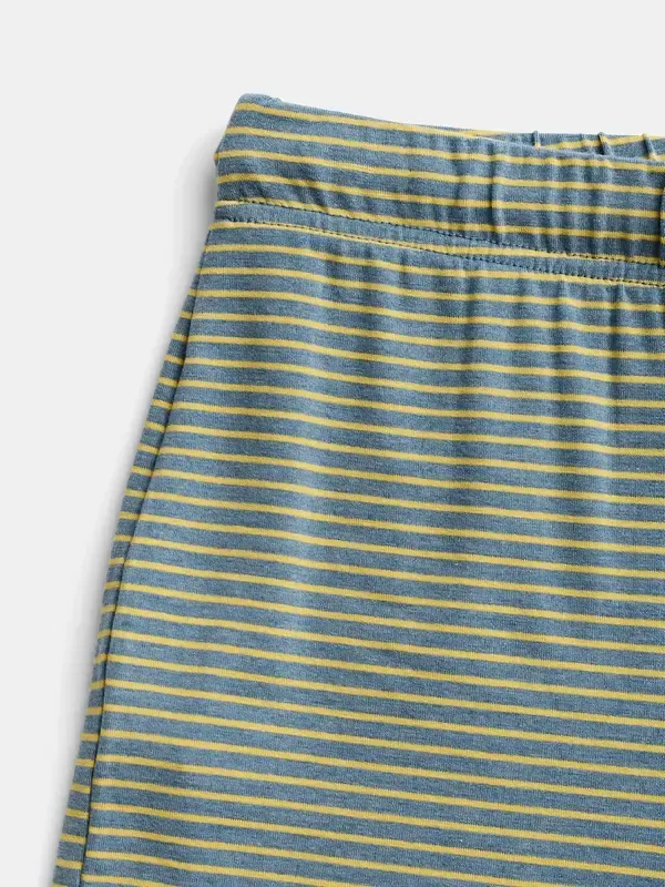 Women's striped printed long-sleeved T-shirt and trousers, casual two-piece set