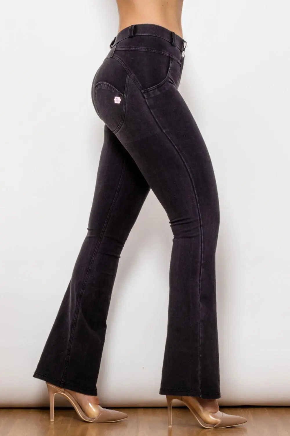 Classic Flare Leg Denim Jeans