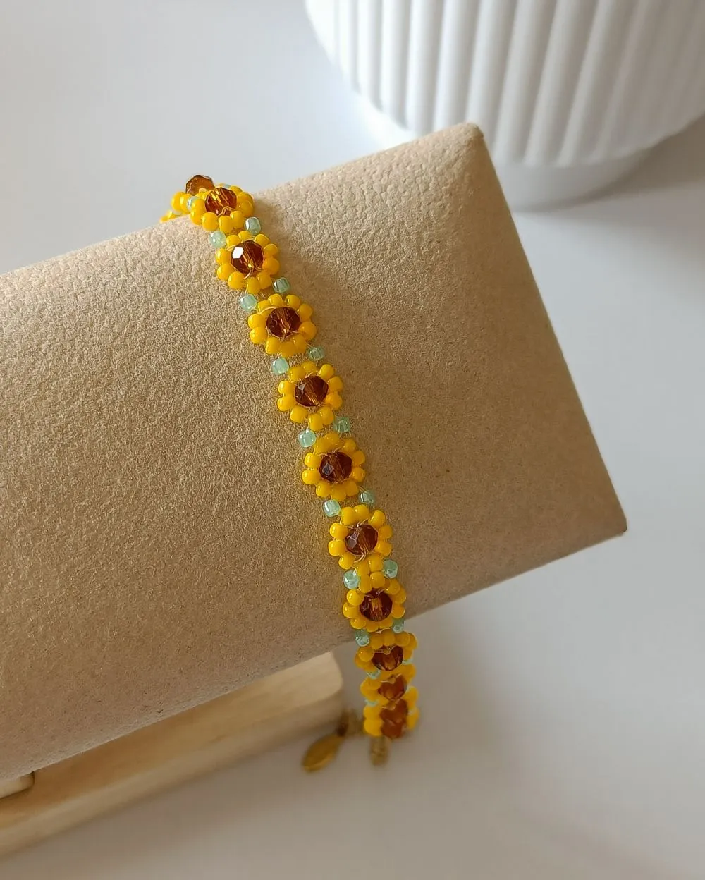 Sunflower Everyday Charm Bracelet