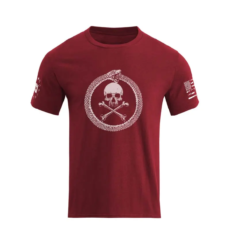 SNAKE SKULL GRAPHIC TEE