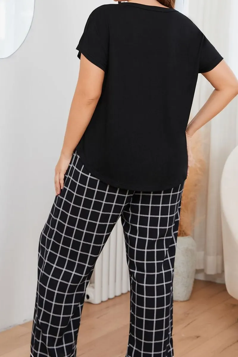 Plus Size Comfortable Everyday Pajama Set