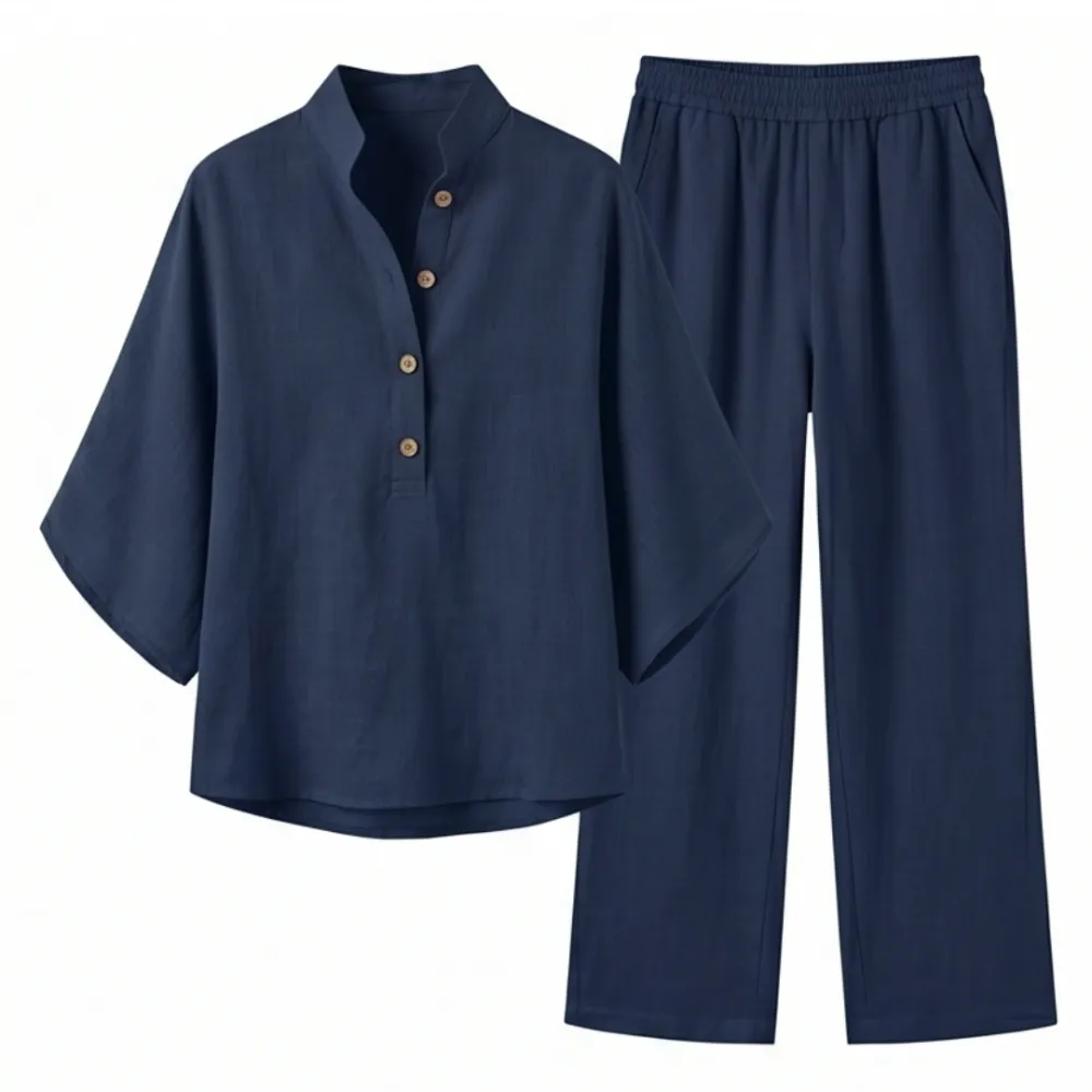 Breezy Linen Two Piece Set