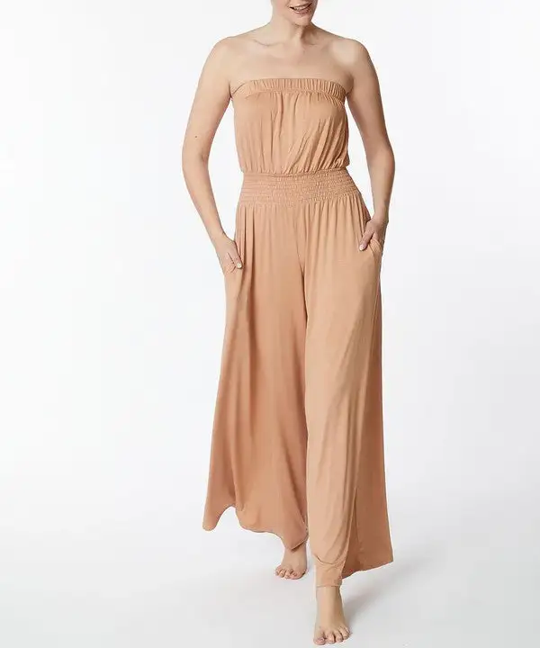 Ribbed Easy Pull On Romper