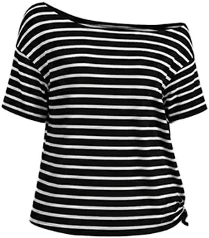 omen's Solid Color Tee Top
