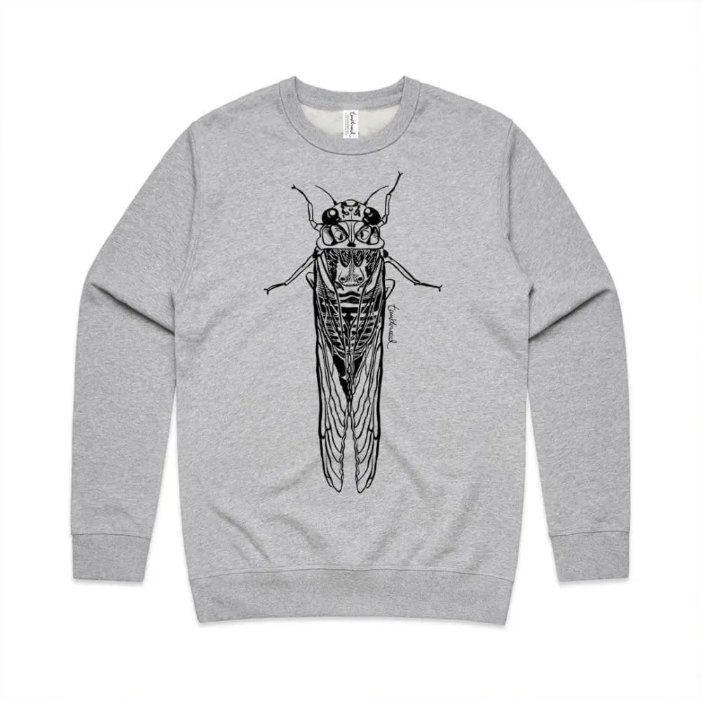 A versatile sports shirt with simple patterns of insect-like creatures