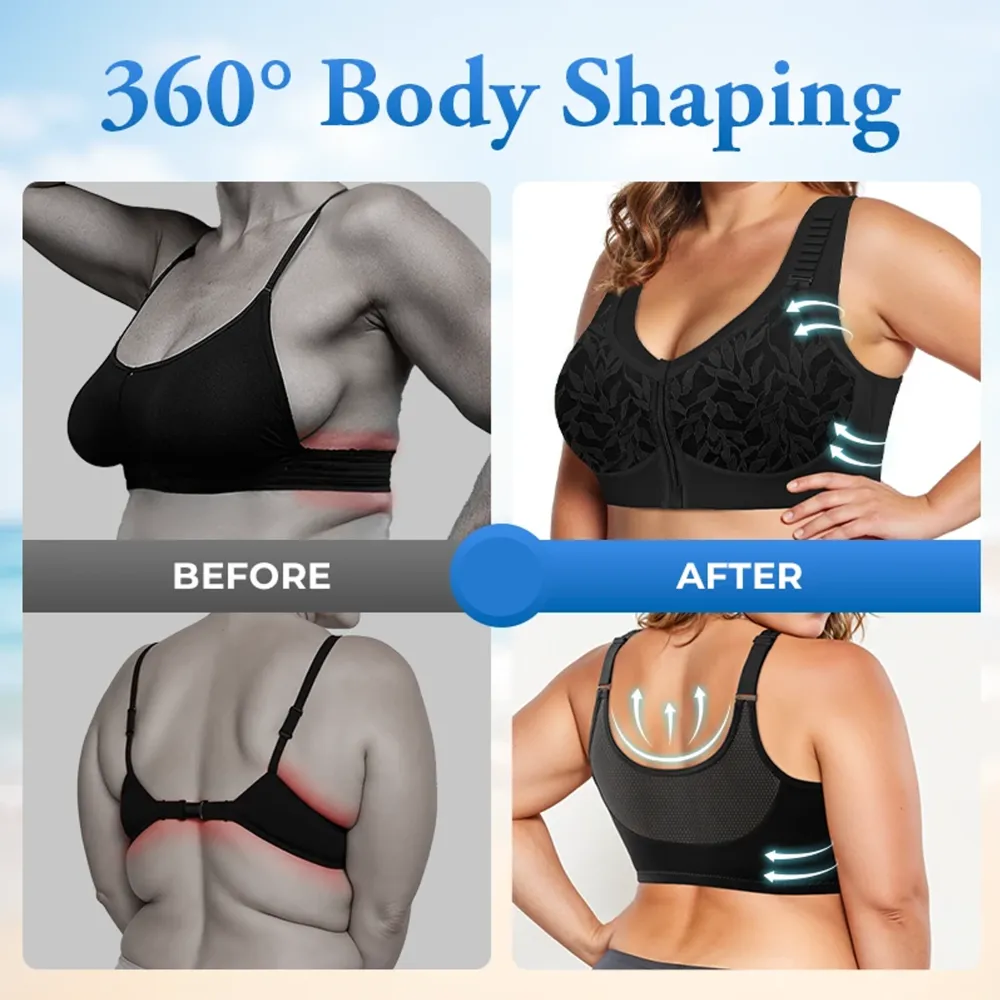 🔥Last Day💥Ultimate Lifting Bounce Control Front Zipper Bra🔥8-Pack Only $24