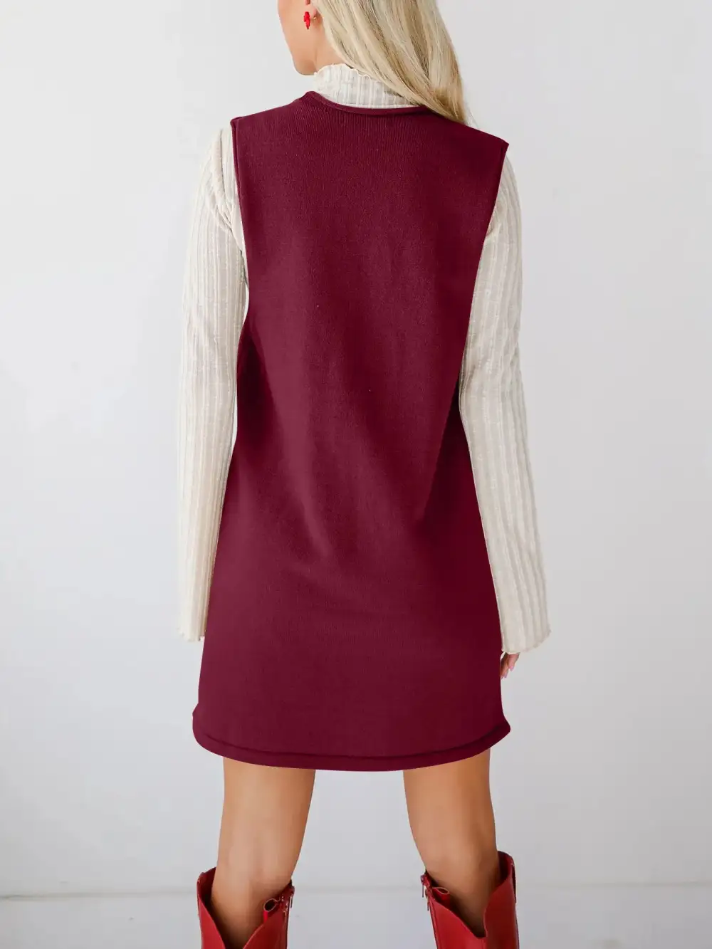 Sleeveless Knit Midi Dress