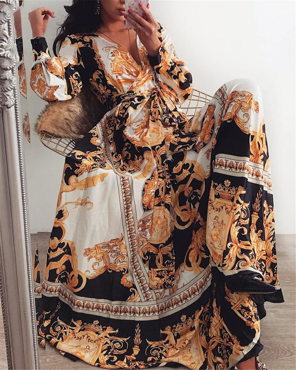 Luludress 2025 Boho Wrap Summer Long Dress