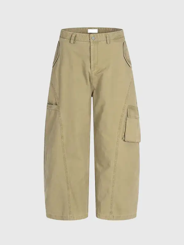 Washed Cargo Pants
