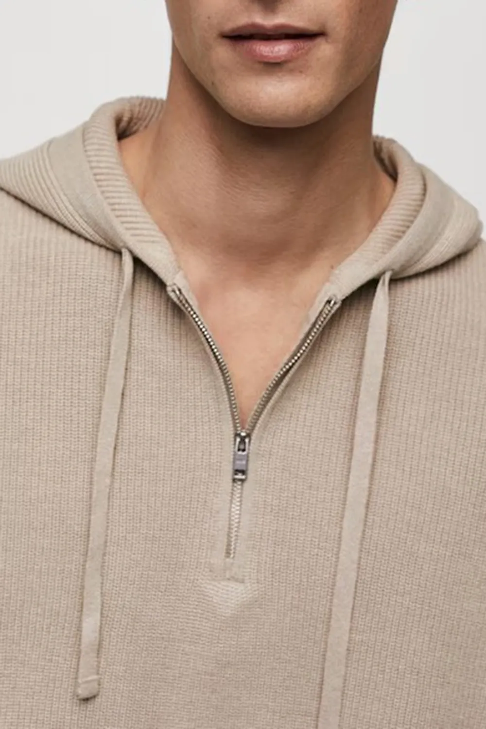 Hooded Knit Sweatshirts