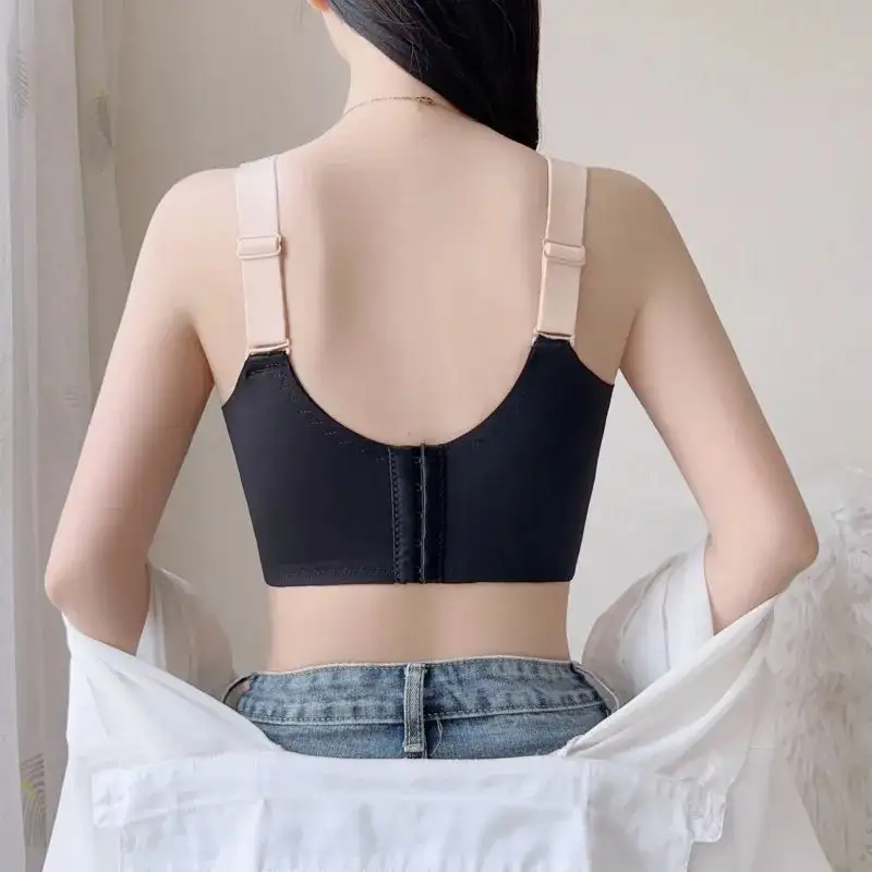 Embroidered Floral Bustier Bra