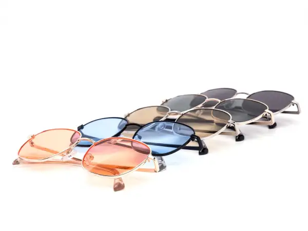 12-Pack Metal Round Assorted Sunglasses